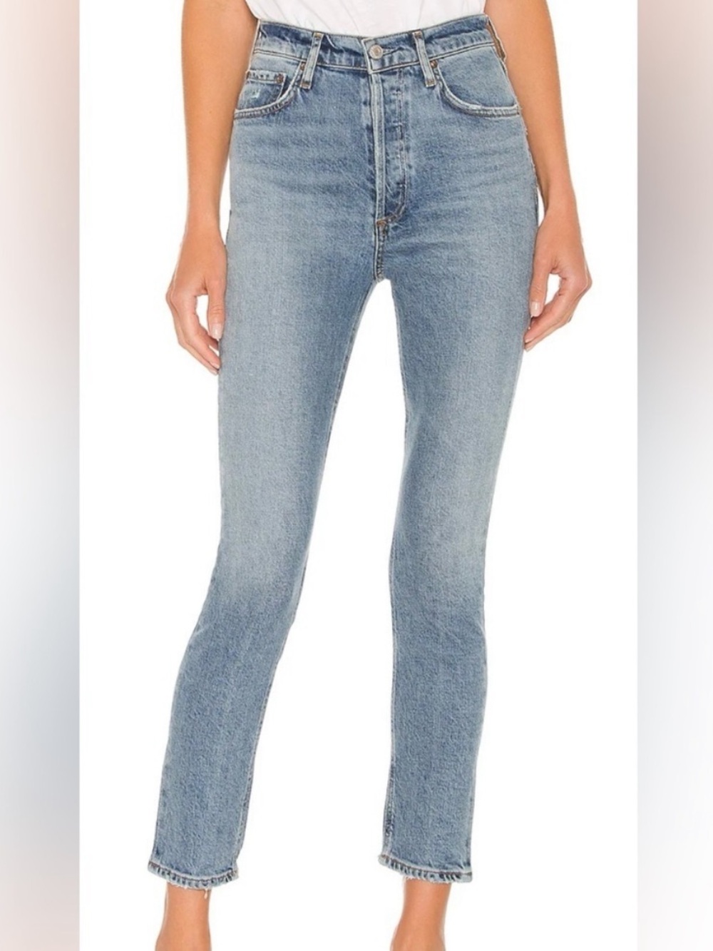 Agolde Nico High Rise Slim Fit Jeans Size 26